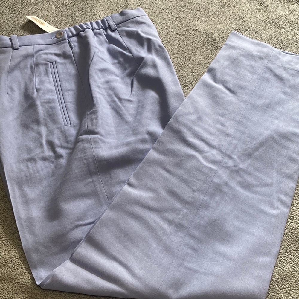 Talbots wool powder blue size 8 pants